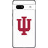Indiana University IU Logo White Google Pixel 7a Skin